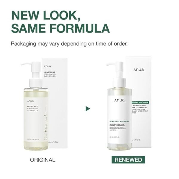 Anua Heartleaf Pore Control Cleansing Oil, Oil Cleanser for Face, Makeup Blackhead Remover, Korean Skin Care - Image 3