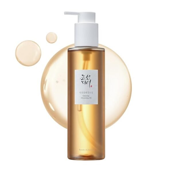 Beauty of Joseon Ginseng Cleansing Oil Waterproof Makeup Remover for Sensitive, Acne-Prone Facial Skin. Korean Skin Care