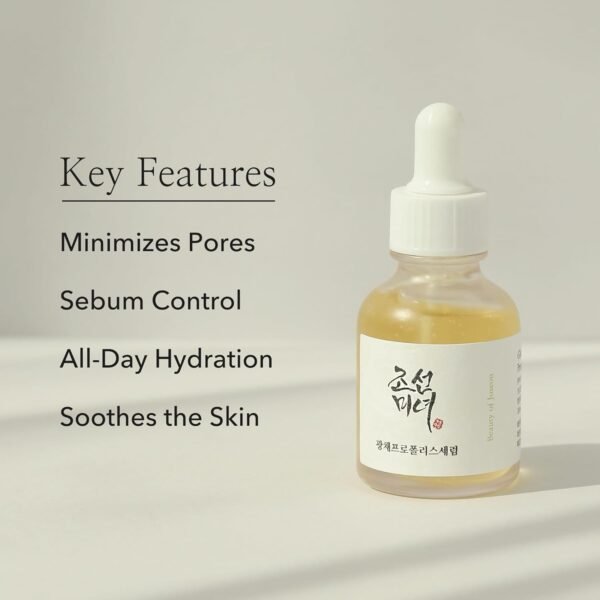Beauty of Joseon Glow Serum Propolis and Niacinamide Hydrating Facial Soothing Moisturizer for Irritated Uneven Skin Tone, Korean Skin Care - Image 5