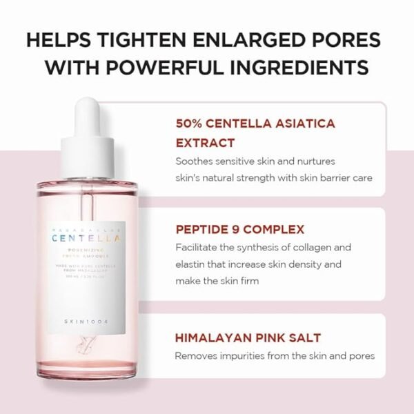 Skin1004 - Madagascar Centella Pore Minimizing Fresh Ampoule 100ml - Image 4