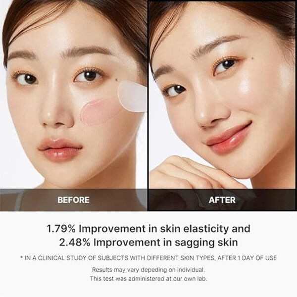 Collagen Jelly Cream,Niacinamide & Freeze Dried Hydrolyzed Collagen Face Cream,Boosts Elasticity & Hydration,Reduce Fine Lines & Dullness, Korean Skin Care - Image 5