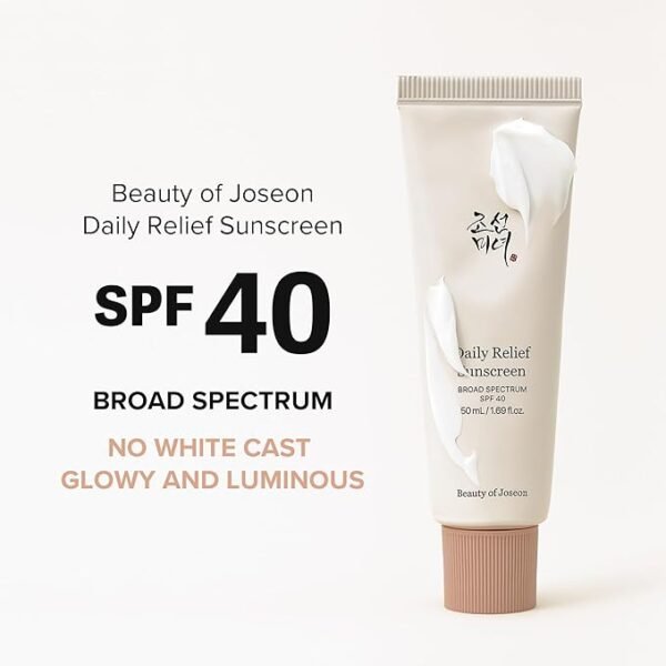 Beauty of Joseon Daily Relief Sunscreen for face Sun moisturizing with Broad Spectrum SPF 40 Korean sunscreen skincare - Image 3