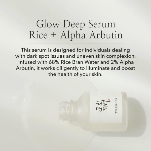Beauty of Joseon Glow Deep Serum Rice + Alpha-Arbutin Korean Skincare - Image 3
