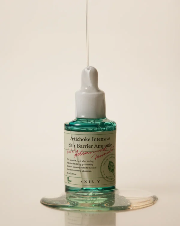 AXIS-Y Artichoke Intensive Skin Barrier Ampoule, Korean Skincare - Image 4