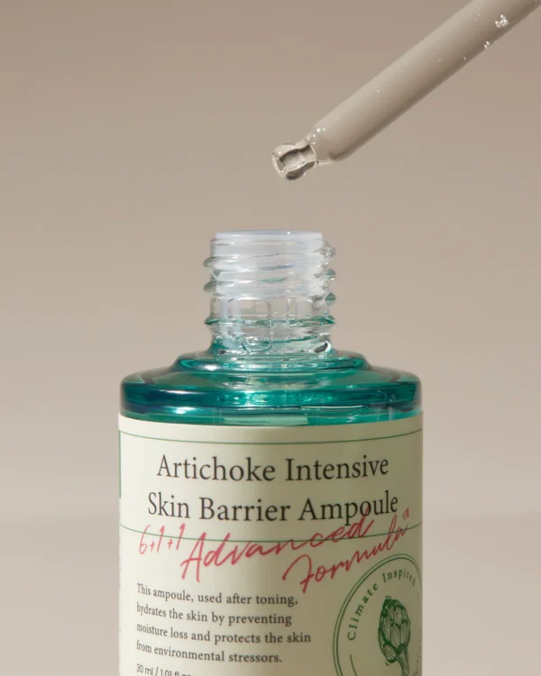 AXIS-Y Artichoke Intensive Skin Barrier Ampoule, Korean Skincare - Image 2