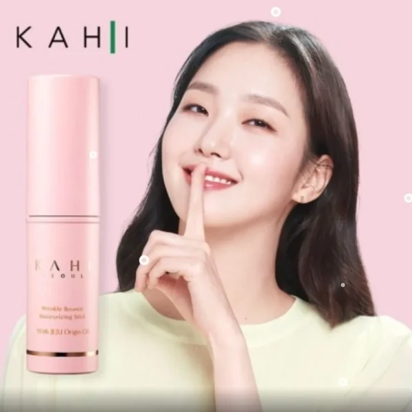 KAHI Wrinkle Bounce Multi Balm - DUO EDITION | All-in-One Hydrating Balm Eye Cream Make Up Base & Moisture Balm Stick | Daily Moisturizer Stick - Image 3