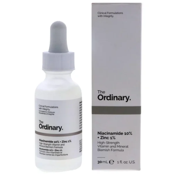 Niacinamide Serum for Face, Niacinamide 10% + Zinc 1% Serum for Oil Control, Pores Minimizer, Tones Skin, With Hyaluronic Acid for Deep Hydration, 30ml