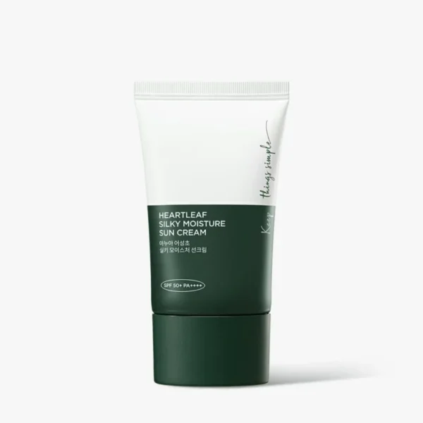 Heartleaf Sunscreen, Heartleaf Silky Moisture Sunscreen SPF, Moisture Daily Sunscreen, No Sticky Universal Sunscreen for All Skin - Image 3