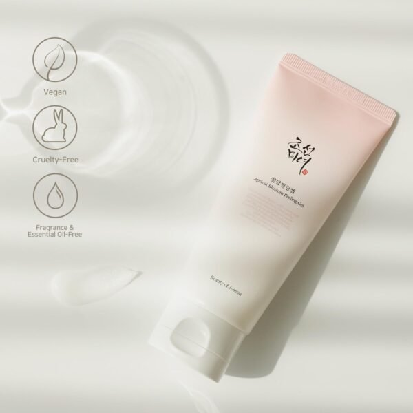 Beauty of Joseon Apricot Blossom Peeling Gel Soft Exfoliating Face and Body Scrub Dead Skin Cells Remover for All Skin Types, Korean Skincare - Image 6