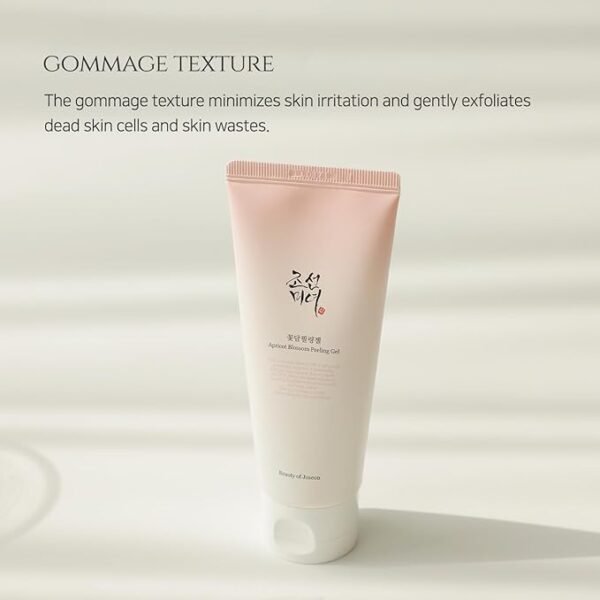 Beauty of Joseon Apricot Blossom Peeling Gel Soft Exfoliating Face and Body Scrub Dead Skin Cells Remover for All Skin Types, Korean Skincare - Image 3